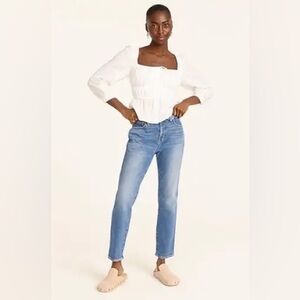 J.Crew Vintage Slim-Straight Jeans in Linwood Wash- size 27